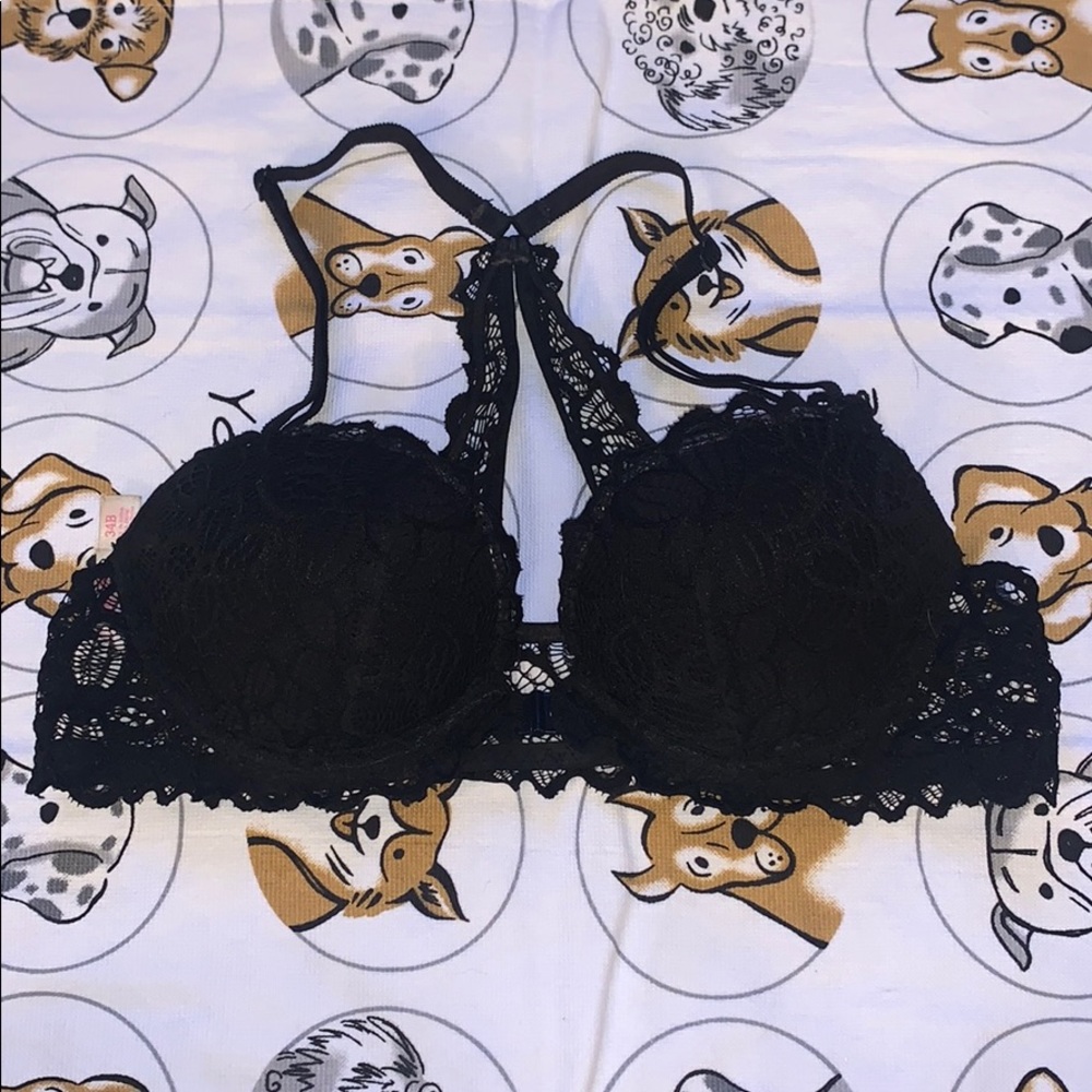 Pink Victoria Secret Push up Bra